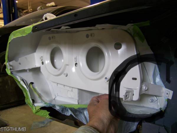 Attached picture 70 Challenger headlight panel bracket.jpg